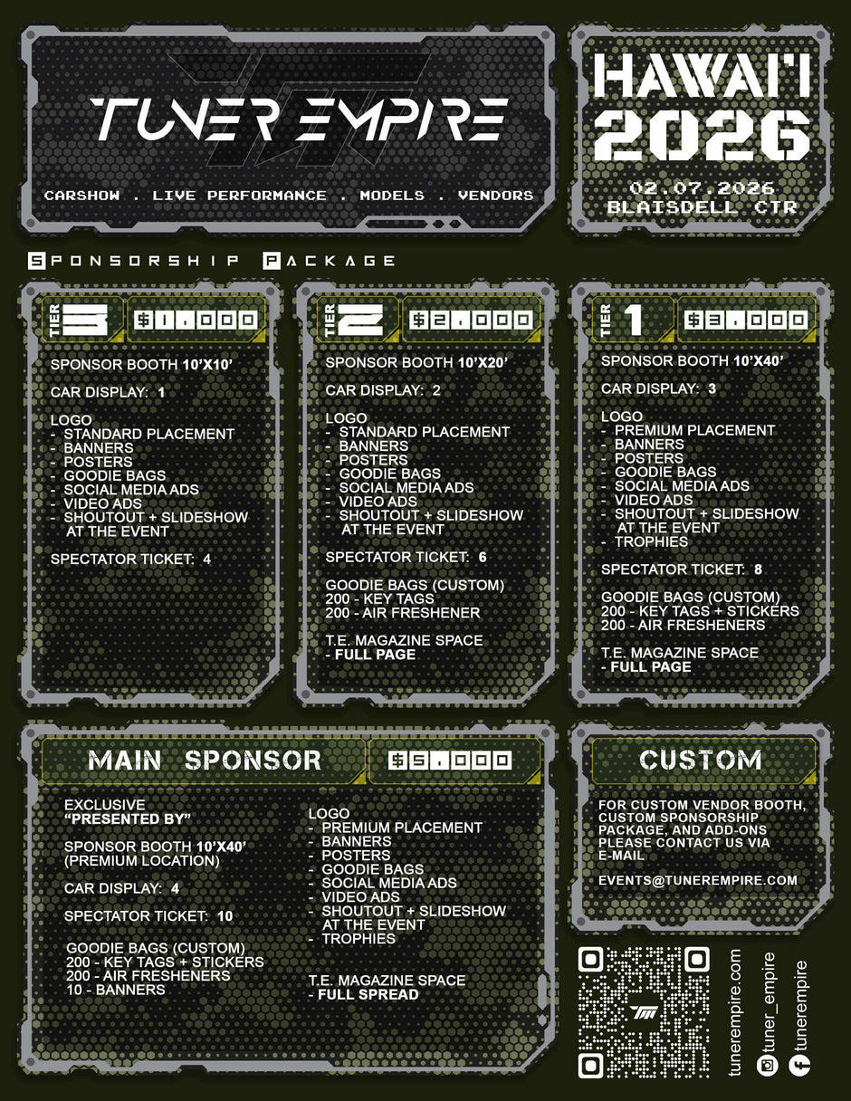 Hawaii Event Sponsorship