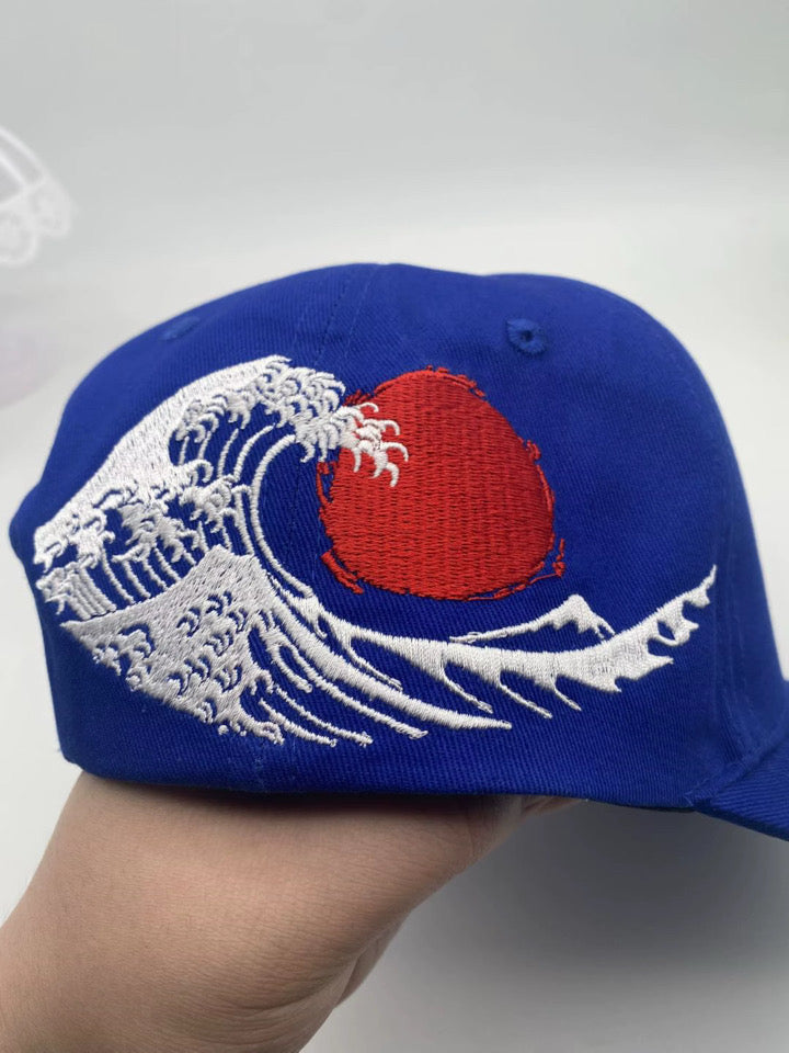 Hokusai Wave Hat