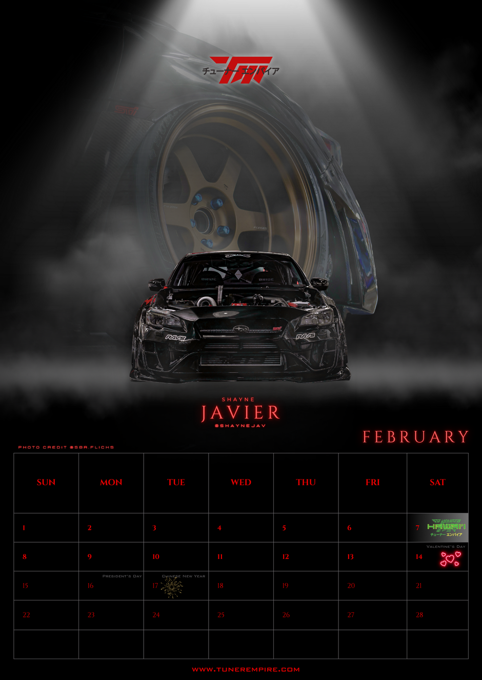 2026 Calendar- Hawaii