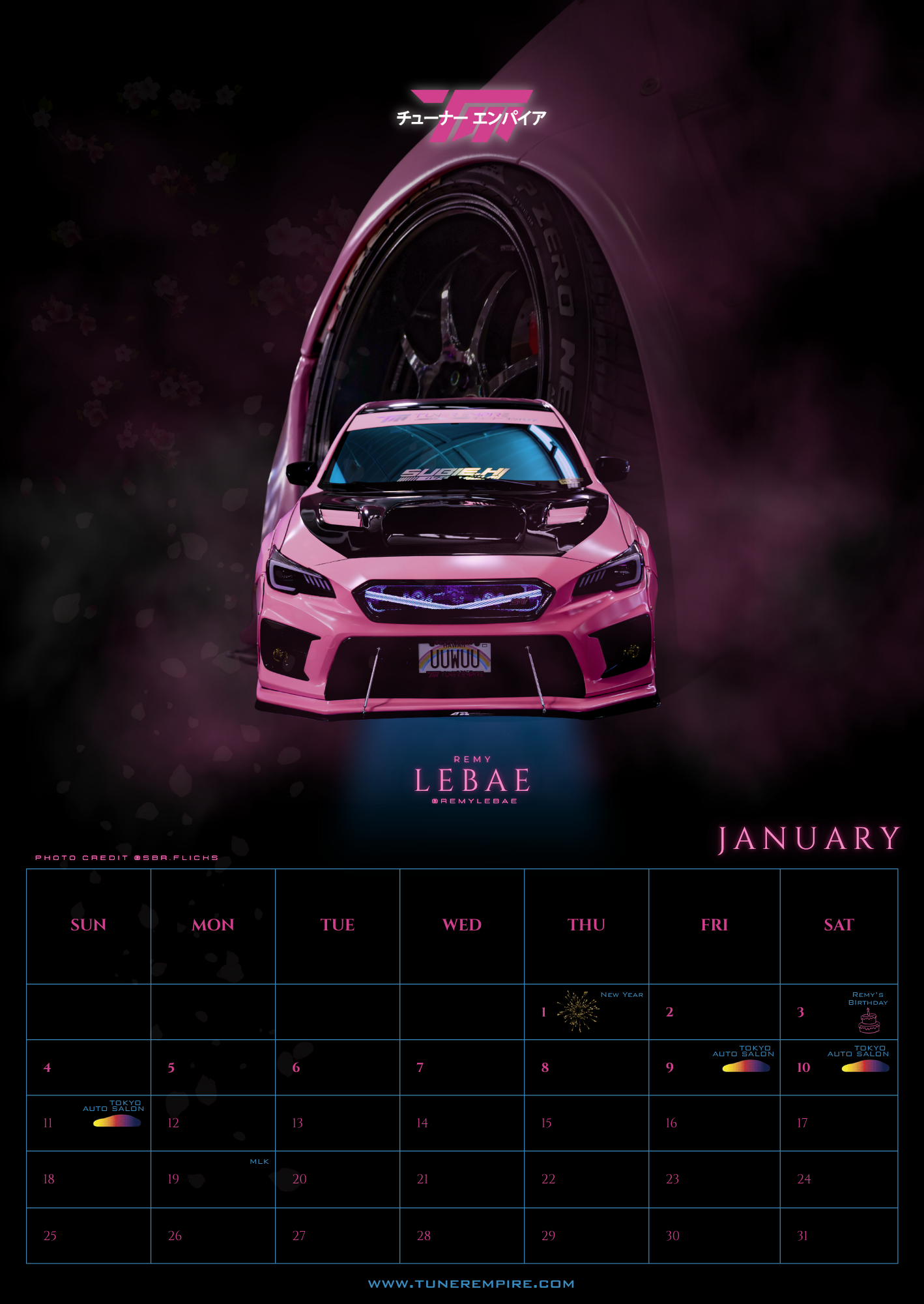 2026 Calendar- Hawaii