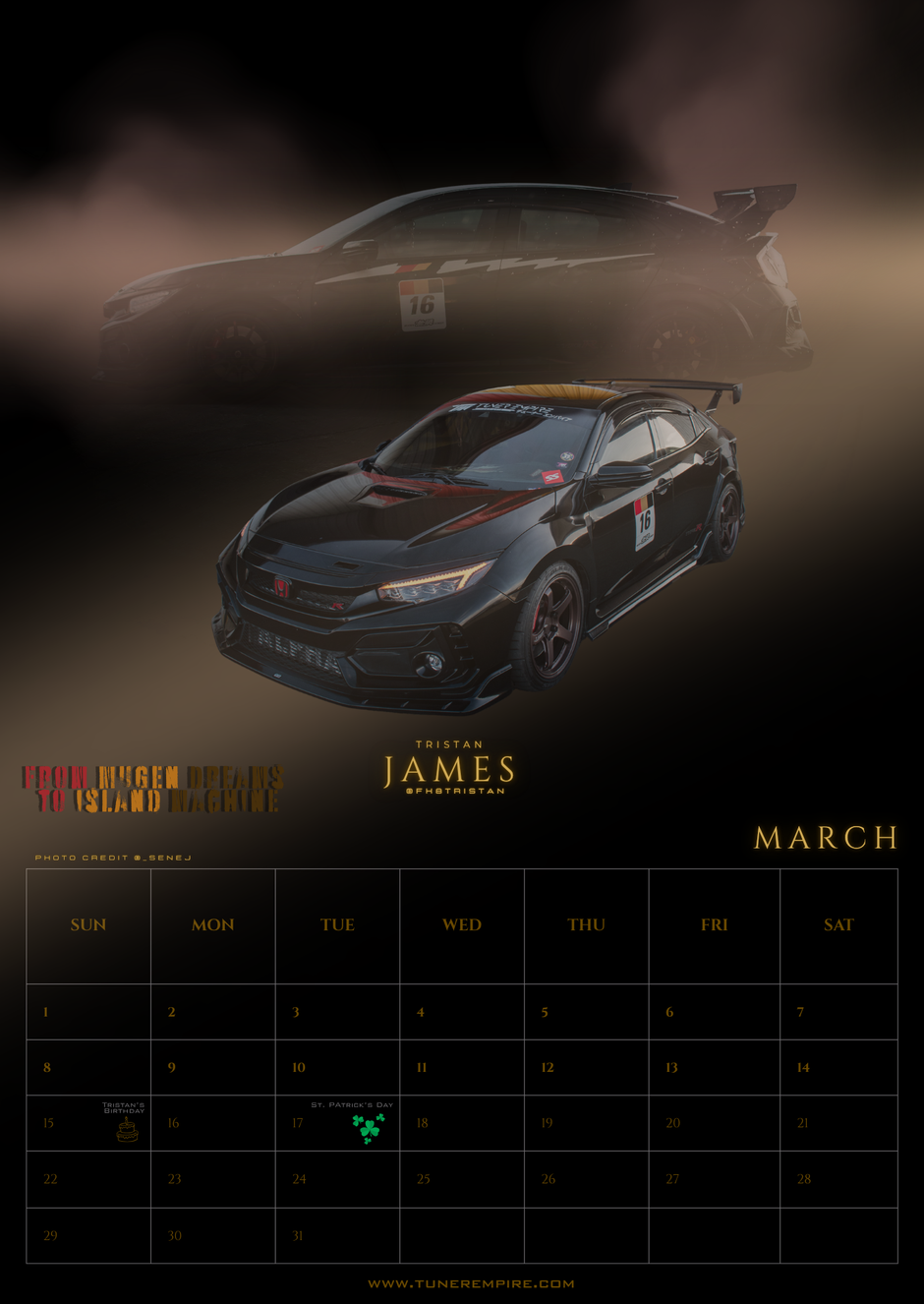 2026 Calendar- Hawaii