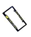 License Plate Frame Black/ Yellow