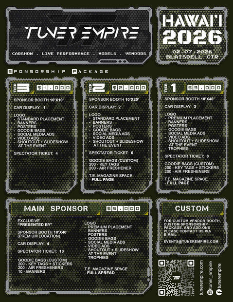 Hawaii Event Sponsorship