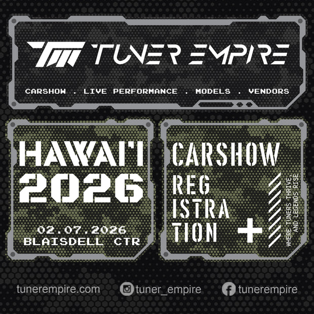 Tuner Empire Car registration Hawaii 2026