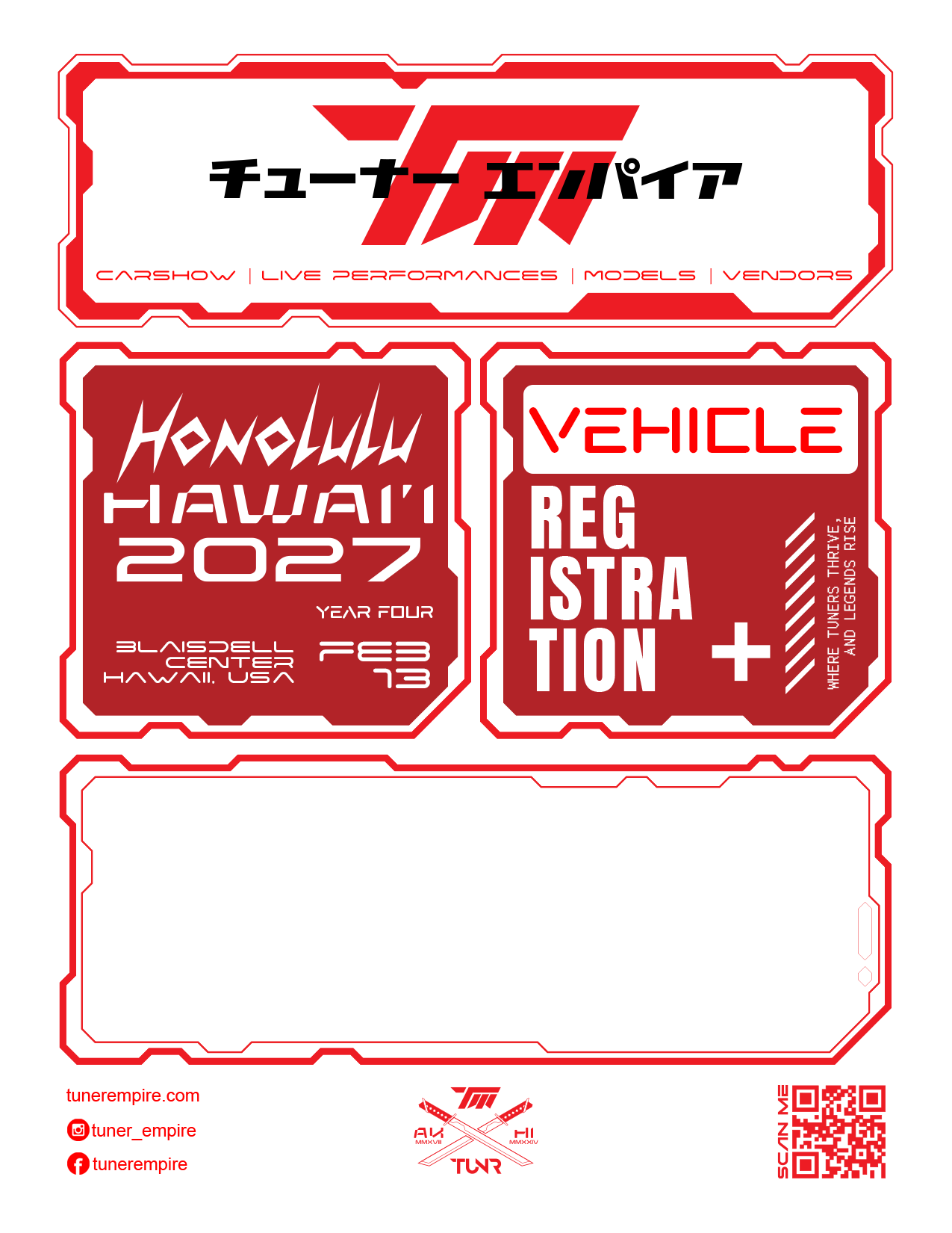 TE Hawaii Vehicle registration Waitlist