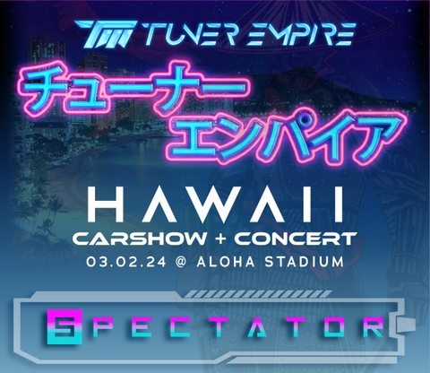 Hawaii G.A / Spectator tickets